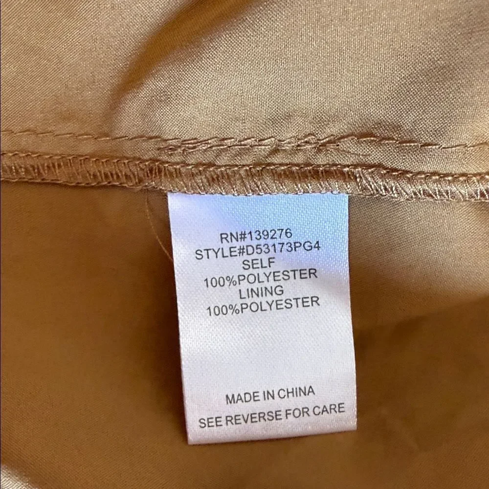 Daniel Rainn Leena Maxi Dress Brown Medium NWT STITCH FIX